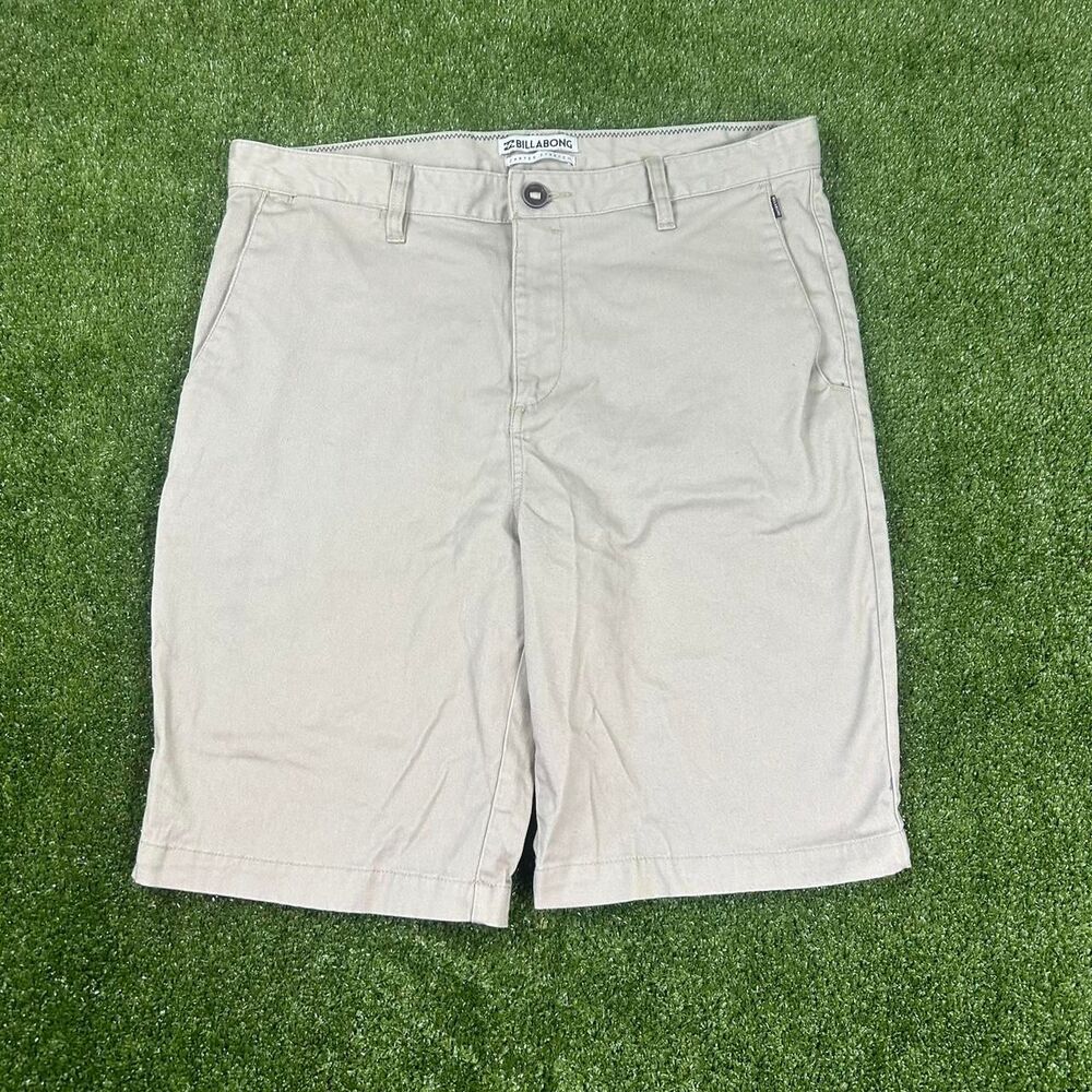 Billabong Men's Cream and Tan Shorts